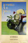 Affiche  Automobiles des Princes   Parc de Bagatelle  1992  Louis Vuitton   Razzia