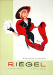 Affiche  Riegel  Circa 1950   Brenot