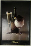 Poster Champagne Moët et Chandon   Circa 1980  Sid Hoeltzell