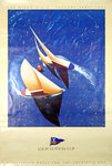 Poster America's  Cup    Louis Vuitton   San Diego  USA  1992 Razzia