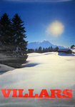 Poster  Villars  Switzerland  Circa 1970  Patrick  Jantet
