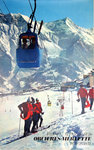 Affiche  Orcieres Merlette  Alpes du Sud  1968