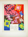 Lithographie Matisse  Henri  l Les Maîtres de L'Ecole de Paris 1959