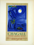 Lithographie Marc  Chagall Peintures Aquarelles Dessins  1952   Les Maîtres de L'Ecole de Paris 1959