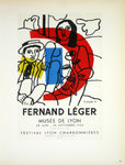 Lithographie Leger  Fernand  Musée de Lyon 1955 Les Maîtres de L'Ecole de Paris1959