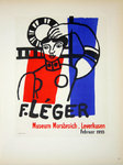 Lithography Leger Fernand Museum Morsbroich Leverkussen 1955 Posters Masters of School of Paris 1959