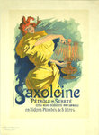Lithograph   Saxoleine  Jules Cheret  1896 Les Maitres de L'Affiche   Plate  13