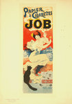 Lithograph Job Papier à Cigarette Georges Meunier 1899  Les Maitres de L'affiche  Plate 167
