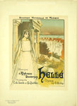 Lithographie  Hellé  Steinlen  1896  Les Maîtres de L'Affiche  Planche n° 34