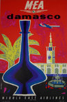 Poster  Damasco   M E A   1962   Jaques Auriac