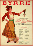 Poster  Byrrh  Maison Violet a Thuir   1935