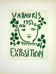 Lithographie  Picasso      Vallauris  1957  Affiche Originale des  Maîtres de L'Ecole de Paris 1959