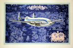 Affiche Air France   Provence  Breguet 763   Lucien Boucher 1953