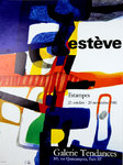 Affiche    Esteve  Maurice     Estampes Galerie Tendances    1986