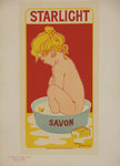Affiche  Lithographie  Original Starlight Savon  H Meunier 1900 Les Maitres de L'Affiche Pl 196