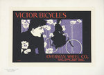 Affiche Lithographie Victor Bicycles  Will Bradley Les Maitres de L'Affiche  Pl 152  Circa 1899