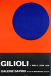 Poster   Gilioli  Emilio   Gallery Sapiro  1974
