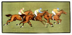 Lithography   Horse Race  Annonymous