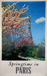 Poster    Springtime in Paris     Photo Reider     Circa 1965