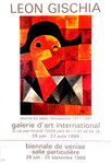 Poster   Gischia Leon   International Art Gallery    June August  1988