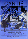 Poster   Cantie Florence   Biren   Gallery July 1983