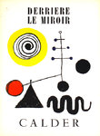 Lithographie   Calder Alexandre   Derriere Le Miroir  1950