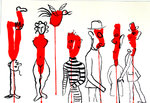 Lithographie   Calder Alexandre   Derriere Le Miroir  1966