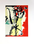Lithographie  Lurcat Jean Composition  P 135  Raoul  Dufy  Lettre a Mon Peintre  1965