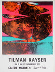 Poster    Kayser  Tilman   Marbach Gallery  1971