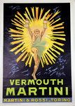 Affiche Vermouth Martini Leoneto  Cappiello  Reedition 1960