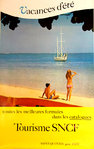 Poster  French  Railways Tourisme  Spring Holidays 1970