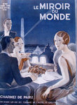 Affiche  Charmes de Paris  1933  Robert Manias  Art Deco