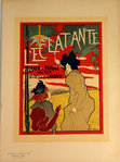 Lithographie L'Eclatante   Lampe a Petrole  Maitre de L'affiche   Manuel  Robbe  1898  PL 143