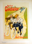 Lithograph  Cycles Gladiator   Misti   Les Maitres de  L'Affiche  PL 86  1897