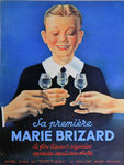 Affiche  Sa Premiere Marie Brizard  Wilquin   1936