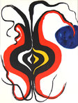 Lithographie  Calder  Alexandre  Derriere le Miroir  1966