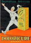 Carton Publicitaire  Doloricure  Animat  Leon Dupin 1920