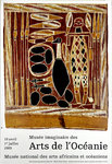 Affiche Arts de L'Oceanie   Musee National des Arts Africains et Oceaniens   1985