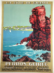 Poster   Perros Guirec  La Cote  de Granit  Alo  Charles   1928