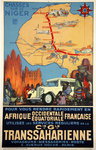 Poster   C G Transsaharienne  Jeanne Thill  Circa 1926/1929