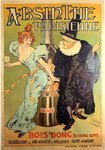 Affiche Absinthe Parisienne   P. Gelis-Didot  1894