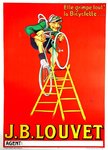 Affiche Cycles  J L Bouvet  Mich  Circa  1935