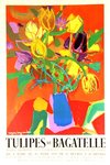 Affiche Concours  Tulipes de Bagatelle  Bezombes Roger   1959