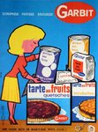 Poster   Garbit  Garnitures pour Tartes  Omnes  Circa 1960