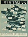 Affiche  Tour de France  1949   21 Etapes  4800 Kms