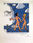 Affiche  Jean Effel  1974