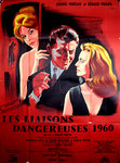 Poster   Les Liaisons Dangereuses  1960  Jeannr Moreau  Gerard Philipe