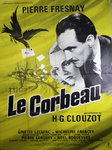 Affiche  Le Corbeau   H G Clouzot   Pierre Fresnay  1943