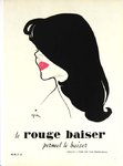Affiche  Rene  Gruau  Le Rouge Baiser  1950