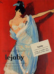 Poster  Lejaby   Une Ligne du Tonnerre  Gruau  Circa 1950